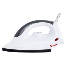 QUBA I-184 Dry Iron 1000 Watt Advance Soleplate and Anti-Bacterial German Coating Technology image