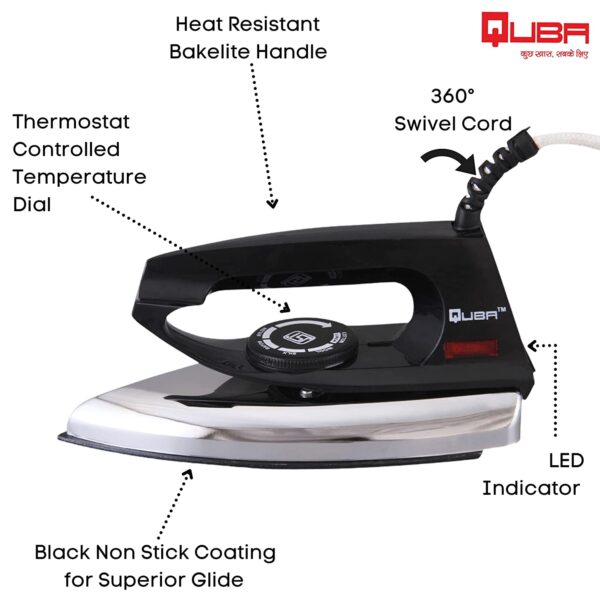 QUBA Non Stick Iron